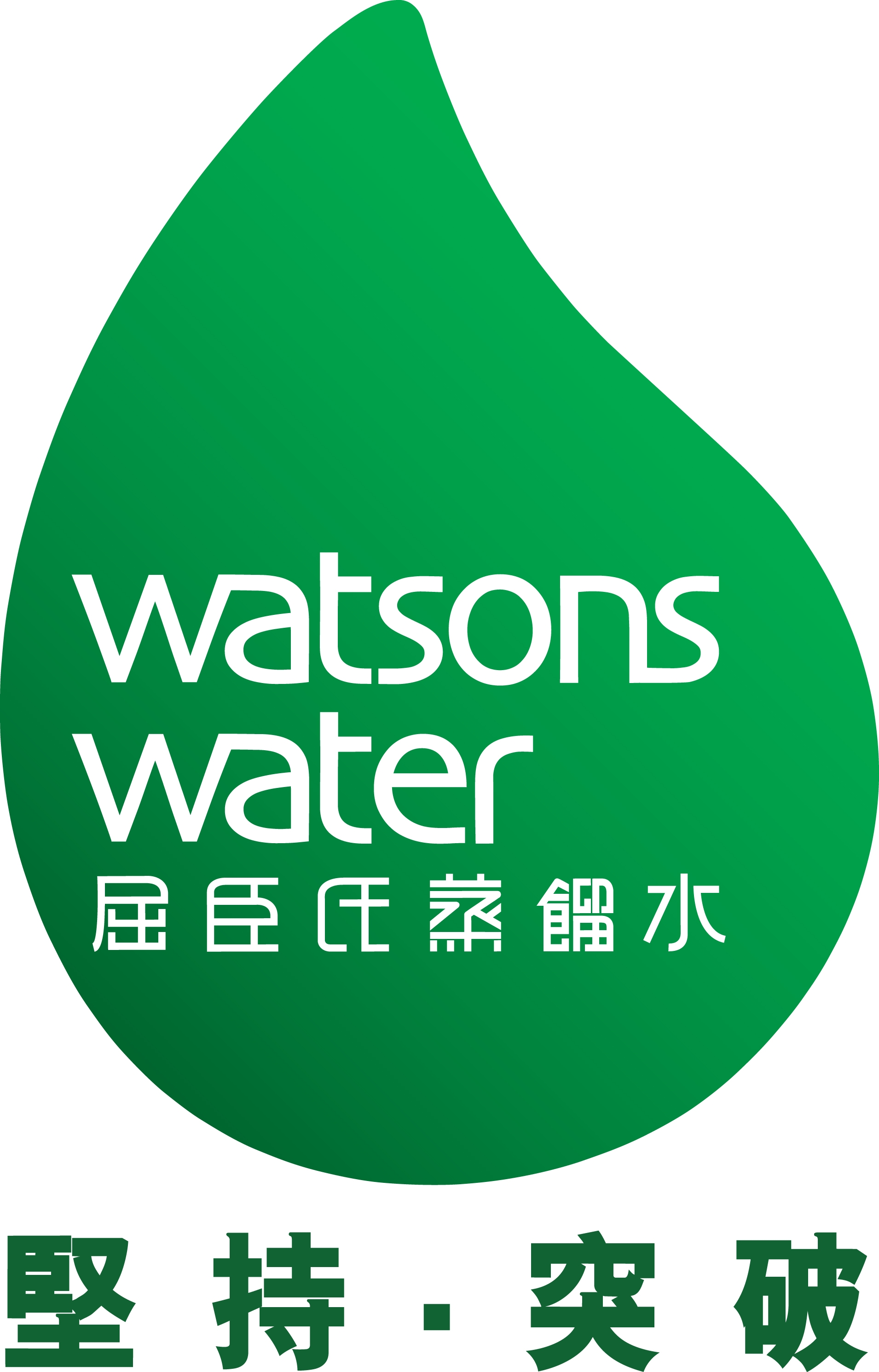 Watsons Water new logo_persistency breakthrough