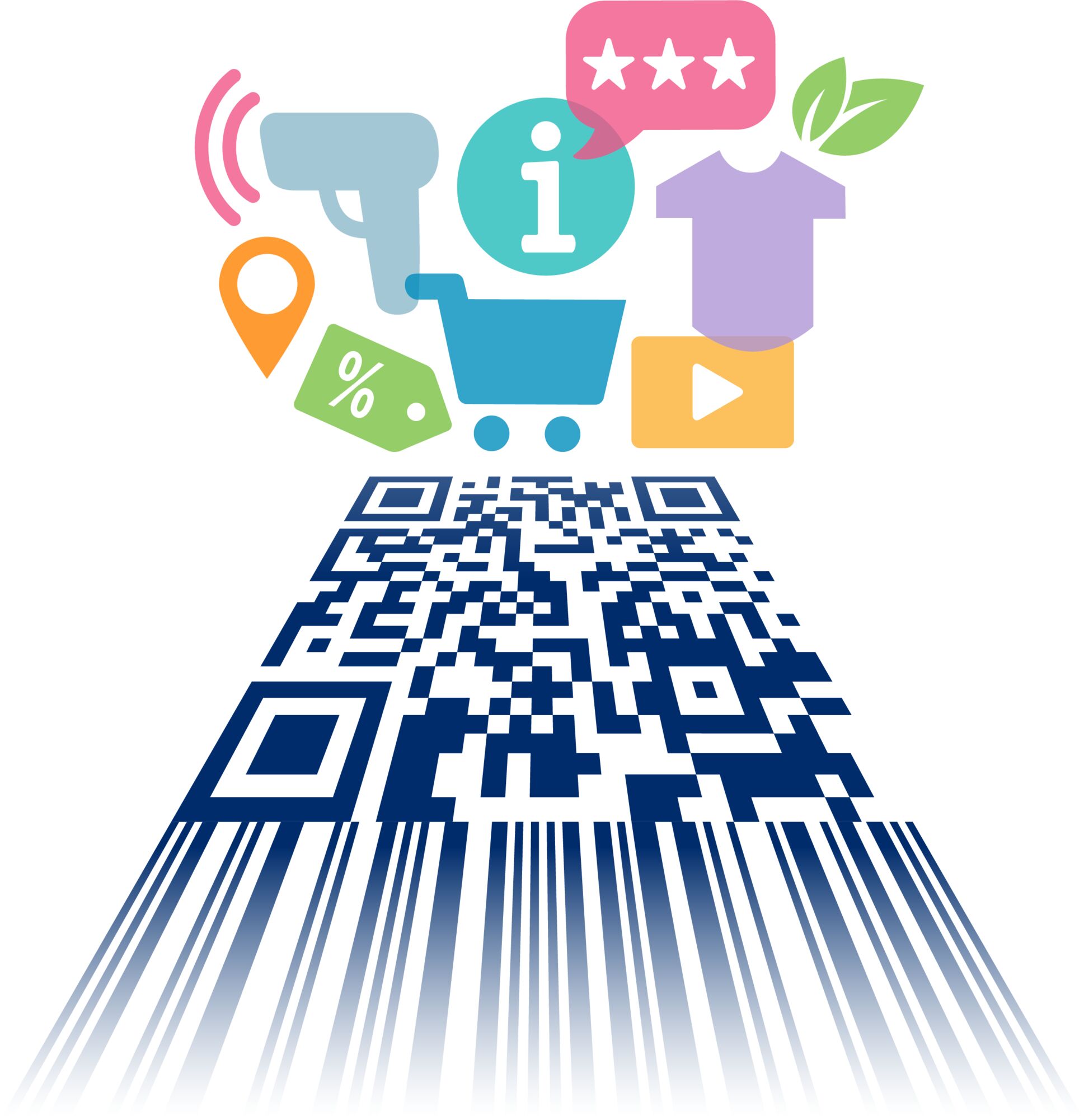 2D QR code