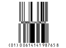GS1 databar stacked omnidirectional