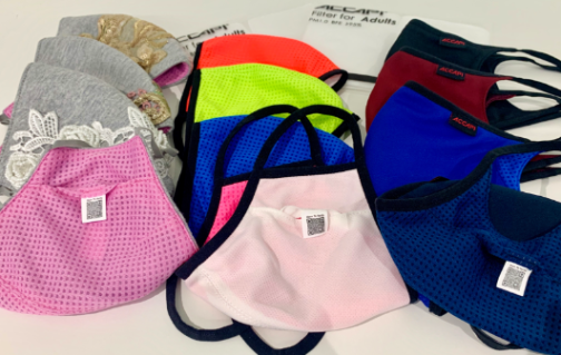 为保障消费者，逾500款可重用口罩款式上均应用了本会的「真的码」(REAL Barcode)防伪冒方案，让消费者可验证产品真伪。应用了「真的码」的系列口罩包括ACCAPI FIR远红外线能量系列、超级透气抗菌XMask系列，以及全人手时尚工艺Queen Mask系列。